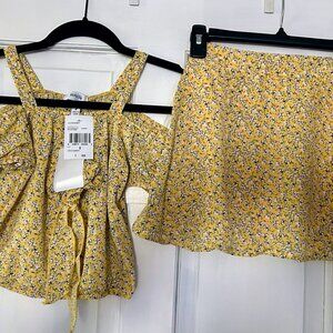 Girl's 3 piece skirt set